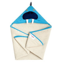 3 Sprouts Walrus Hooded Towel - Newborn/Infant