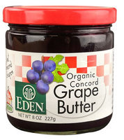 Eden Foods Organic Concord Grape Butter 8 oz