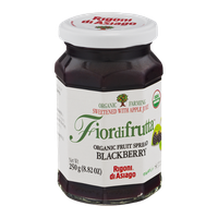 Fiordifrutta Organic Fruit Spread Blackberry