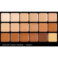 Graftobian HD Glamour Creme Super Palette, Warm
