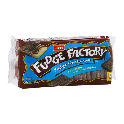 Giant Fudge Factory Fudge Grahams Mini Graham Crackers