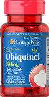 Puritan's Pride 2 Units of Ubiquinol 50 mg-60-Softgels