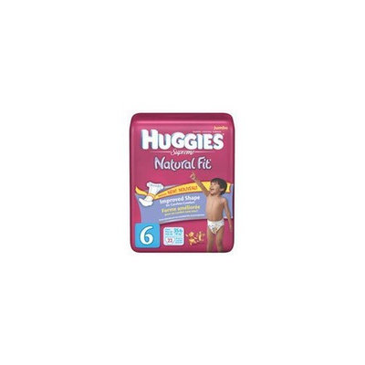 Kimberly-clark Huggies Supreme Diapers Step 6 (Over 35 Lbs) Natural Fit Jumbo Pack - 22 Per Pack, 4 Packs