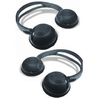 AudioVideo2go Chrysler 300 Headphones UltraLight Folding IR Wireless 2006 2007 2008 2009 2010 2011 2012 2013 2014