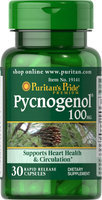 Puritan's Pride 2 Units of Pycnogenol 100 mg-30-Capsules