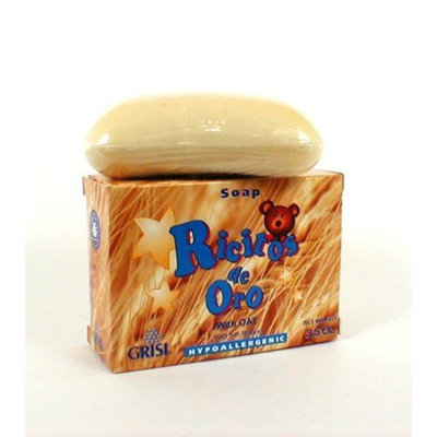 Grisi Ricitos De Oro Hypoallergenic Bar Soap with Oat - 3.5 Oz.