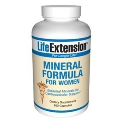Life Extension Mineral Formula for Women Capsules, 100-Count