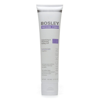 Bosley Professional Strength Volumizing & Thickening Styling Gel for All Hair Types