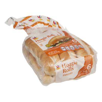 Ahold Hoagie Rolls Enriched - 6 CT