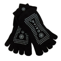 Gaiam Grippy Yoga Socks, Gray, Medium/Large, 1 ea