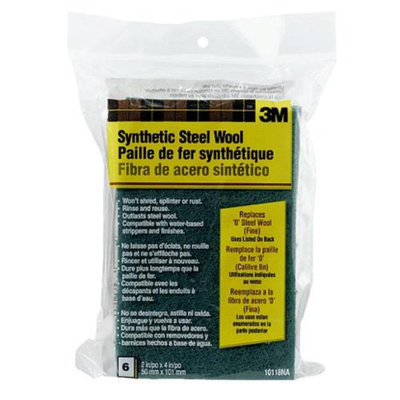 3M 10118NA Synthetic Steel Wool 0 SYNTHETIC STEEL WOOL