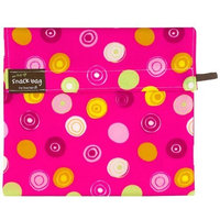 Kushies On The Go Snack Bag - Pink Circle - Small