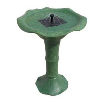Smart Solar Japanese Tea Garden Solar Birdbath-DISCONTINUED