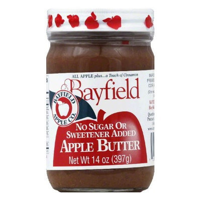Kehe Distributors BAYFIELD 37969 BAYFIELD FRUIT BTTR APPLE SF - Pack of 6 - 14 OZ