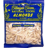 Flanigan Farms Natural Foods Almonds, Slivered, Unsalted