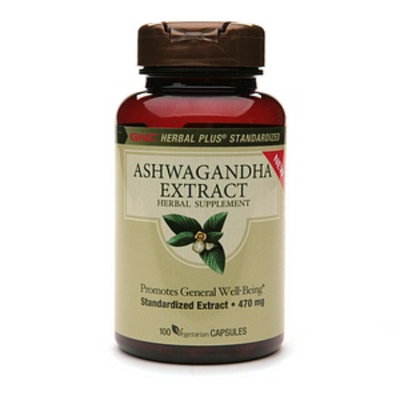 GNC Herbal Plus Ashwagandha Extract 470mg