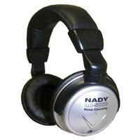 Nady Noise Cancelling Over-the-Ear Headphones (QH-50NC) - Silver