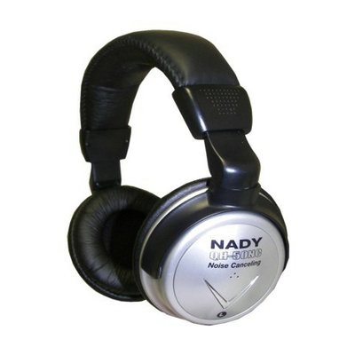 Nady Noise Cancelling Over-the-Ear Headphones (QH-50NC) - Silver