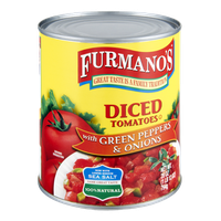 Furmano's Diced Tomatoes with Green Peppers & Onions