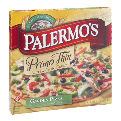Palermo's Primo Thin Pizza Garden Ultra-Thin Crust