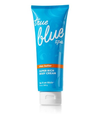 Bath & Body Works True Blue Spa LAY IT ON THICK Super Rich Body Cream