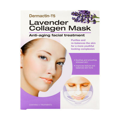 Dermactin - TS Lavender Collagen Mask Anti-Aging Facial Treatment
