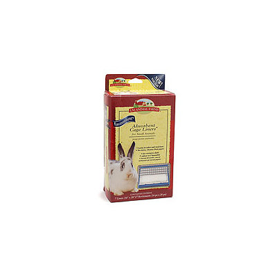 L/m Animal Farms LM Animal Farms Absorbent Cage Liners for Small Animals