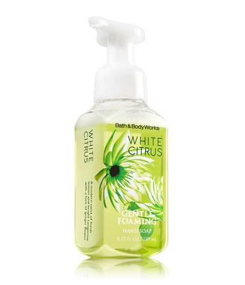 Bath & Body Works WHITE CITRUS Gentle Foaming Hand Soap