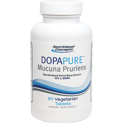 Nutritional Concepts DopaPure Mucuna Pruriens-90-Tablets