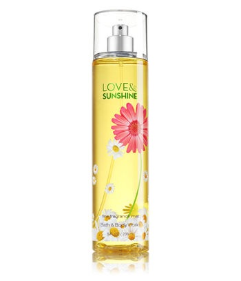 Bath & Body Works Signature Collection LOVE & SUNSHINE Fine Fragrance Mist