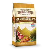 Whole Earth Farms Grain Free Chicken & Turkey Dog Food, 4 lbs.