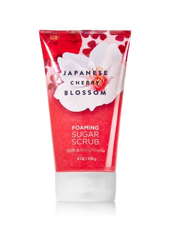 Bath & Body Works® Signature Collection JAPANESE CHERRY BLOSSOM Foaming Sugar Scrub