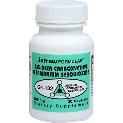 Jarrow Formulas Germanium Ge-132 - 100 mg - 30 Capsules