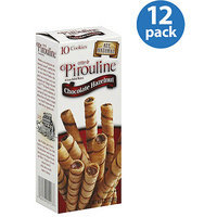DeBeukelaer Creme de Pirouline Chocolate Hazelnut Artisan Rolled Wafers