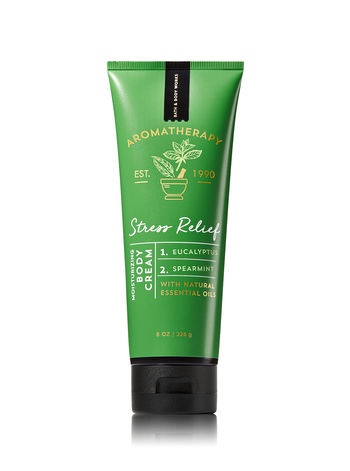 Bath & Body Works® Aromatherapy STRESS RELIEF EUCALYPTUS & SPEARMINT Body Cream