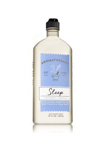 Bath & Body Works Aromatherapy LAVENDER VANILLA Body Wash & Foam Bath