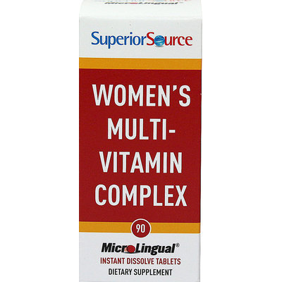 Superior Source - Women's Multi-Vitamin Complex Instant Dissolve - 90 Tablets