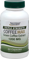 Nutritional Concepts Triple Strength CoffeeMax Green Coffee Extract - 1200 mg - 60 Capsules
