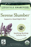 Lifestyle Awareness Organic Serene Slumber Tea-20 Bags