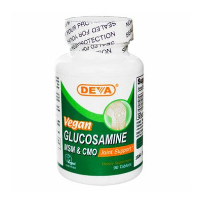Deva Vegan Vitamins Deva Vegan Glucosamine MSM and CMO 90 Tablets