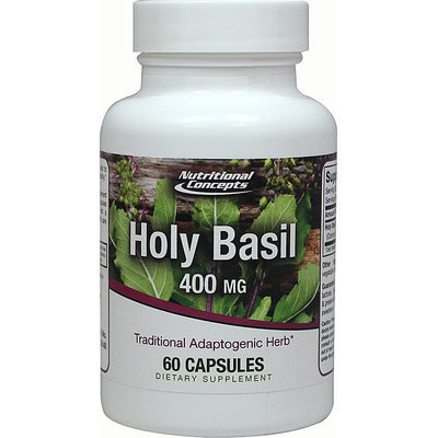 Nutritional Concepts Holy Basil 400 mg - 60 Capsules