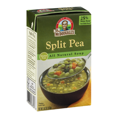 Dr. McDougall's Right Foods All Natural Soup Split Pea