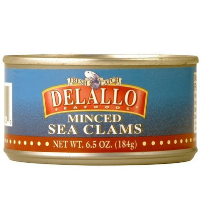 DeLallo Minced Sea Clams, 6.5-Ounce Unit (Pack of 6)