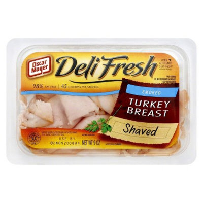 Oscar Mayer Deli Fresh Shaved Smoked Turkey Breast 9 oz