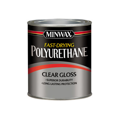 Minwax Fast-Drying Polyurethane Gloss Base 8 fl oz Polyurethane