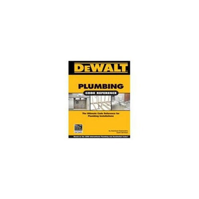 Cengage Learning 978-1-1111359-4- DeWalt Plumbing Code 2Nd Ed - Each