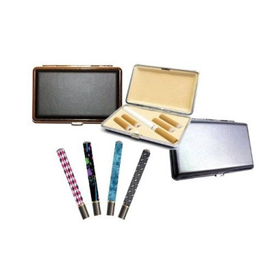 Gaming Concepts Electronic Cigarette Carry Case PLUS E-cig skin! (Best in Class! Fits e-cigs up to 4-1/4