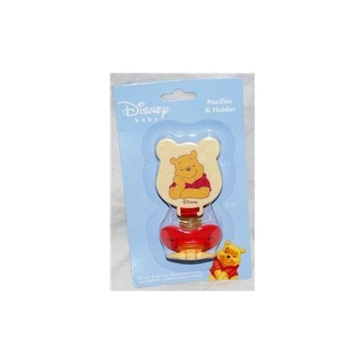 Disney Winnie The Pooh Pacifier and Attacher Holder