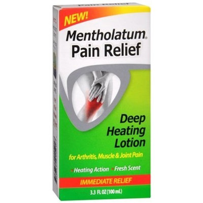 Mentholatum Pain Relief Deep Heating Lotion 3.3 OZ
