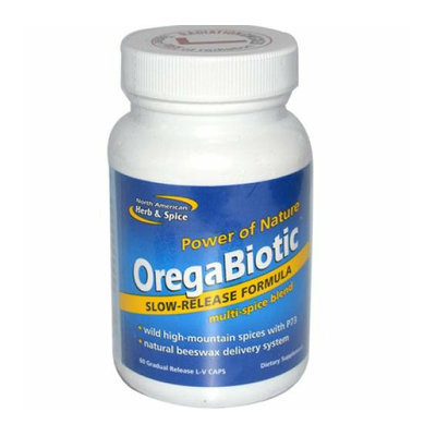 North American Hreb & Spice North American Herb and Spice OregaBiotic 60 Vegetarian Capsules